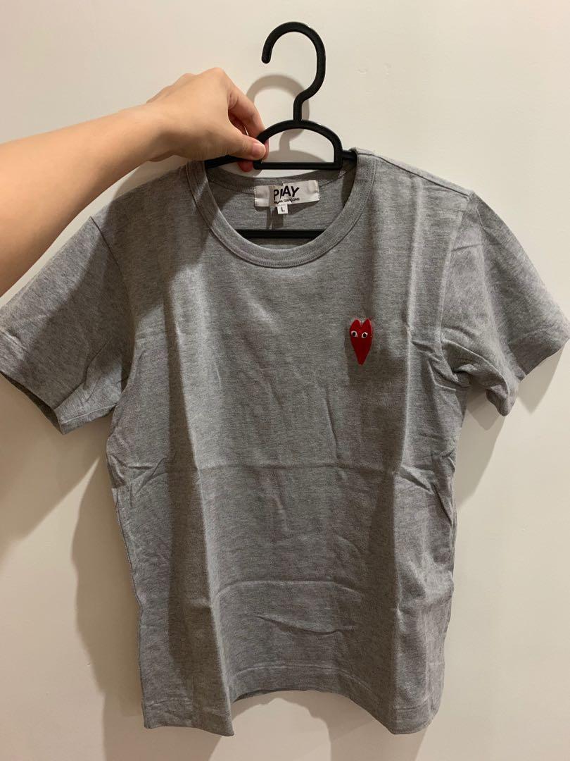 Comme Des Garcons Play Women T Shirt Women S Fashion Clothes Tops On Carousell