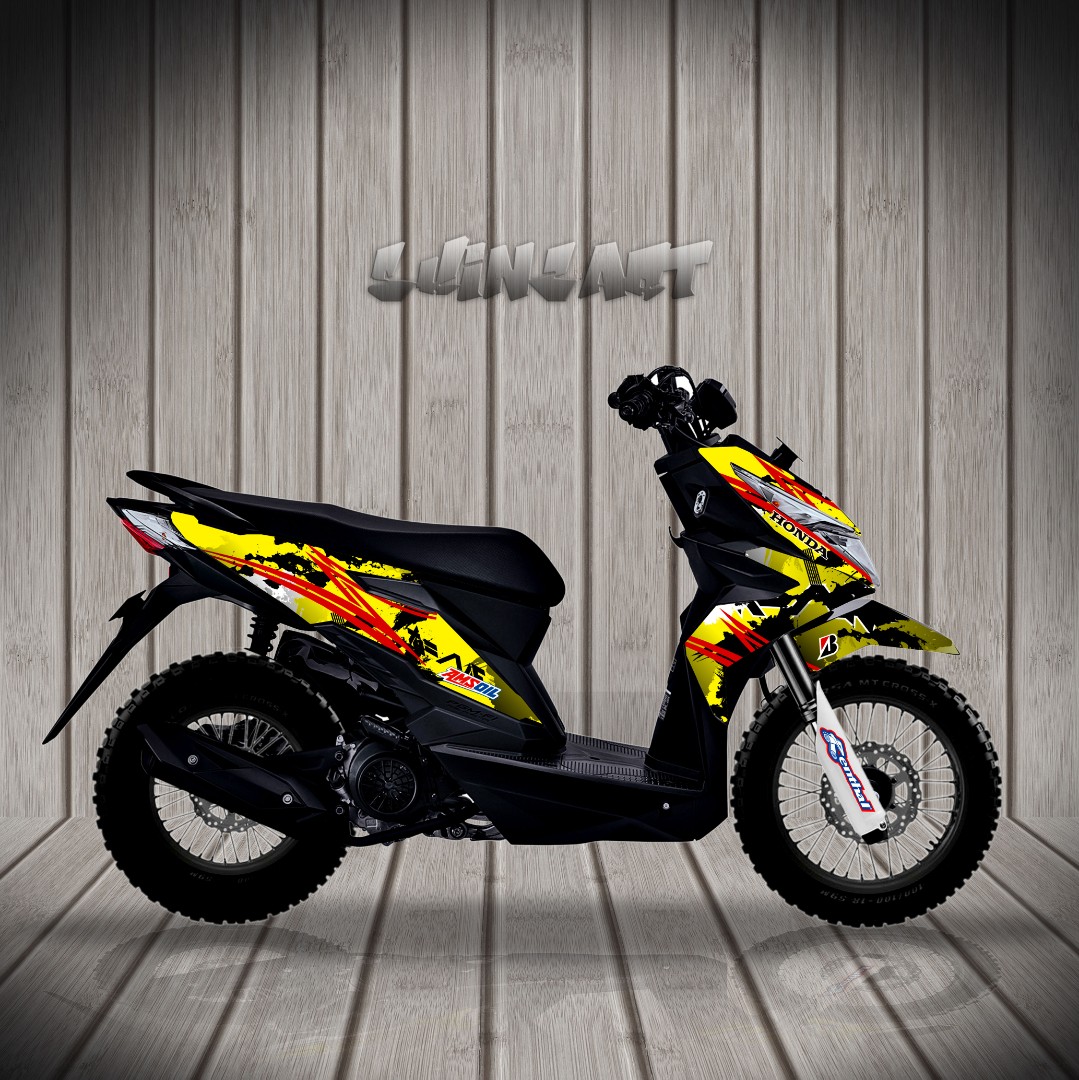 Decal Motor Honda Beat Street