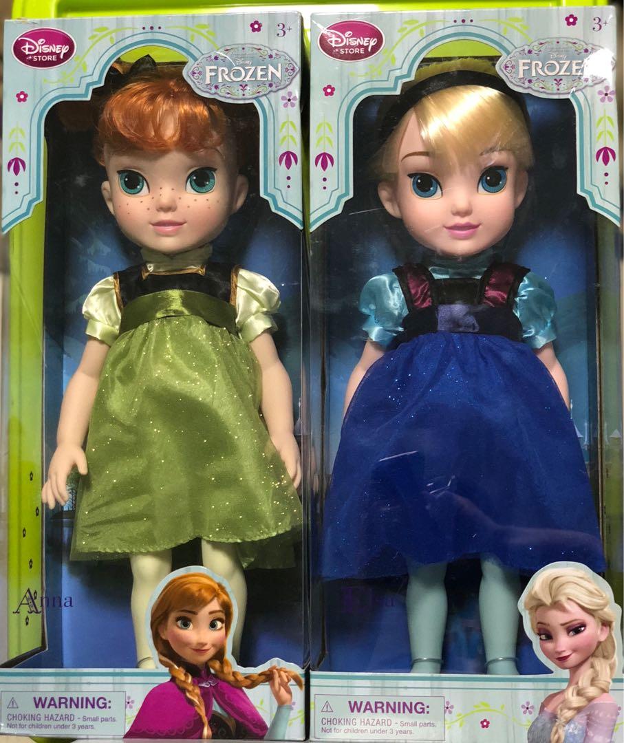 Disney Frozen Elsa And Anna Doll Babies Kids Toys Walkers On