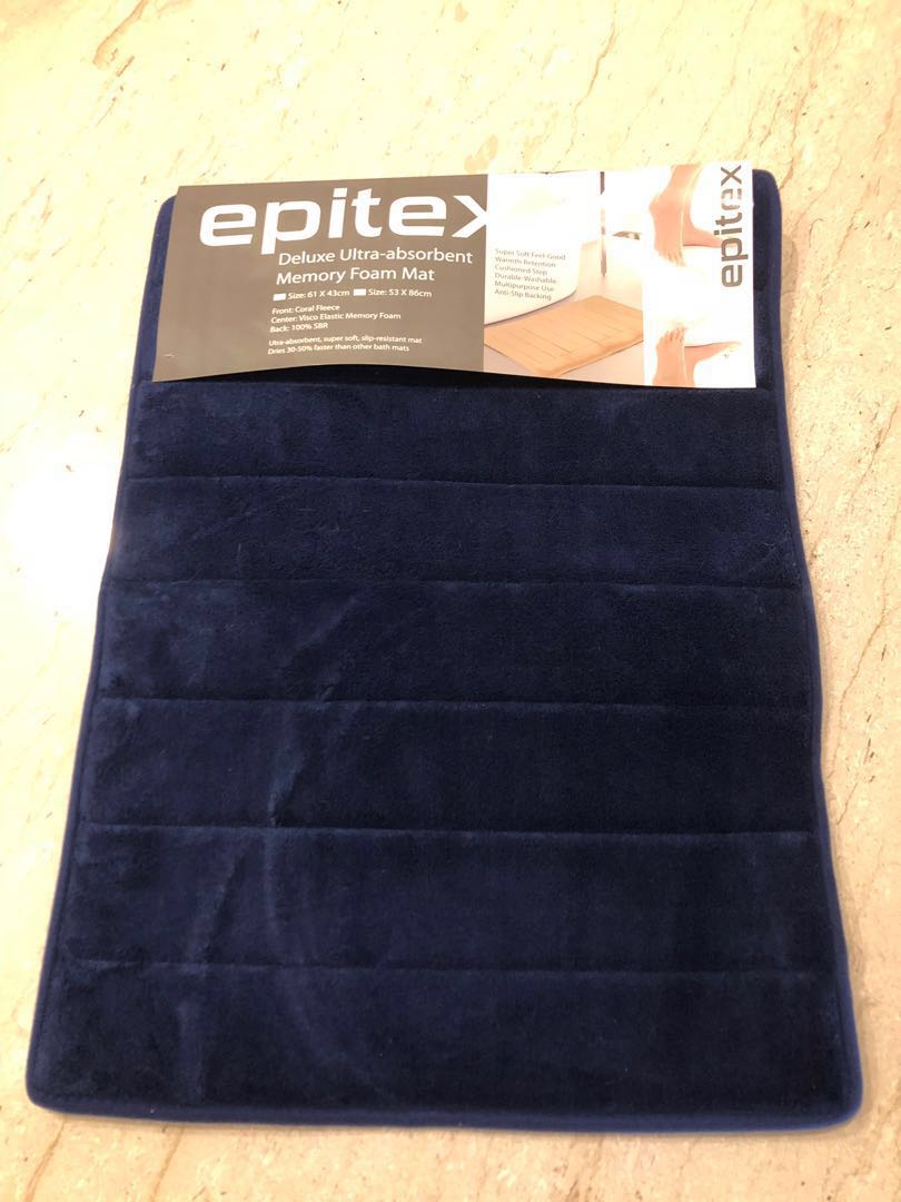 Epitex Deluxe Ultra-Absorbent Memory Foam Floor Mat