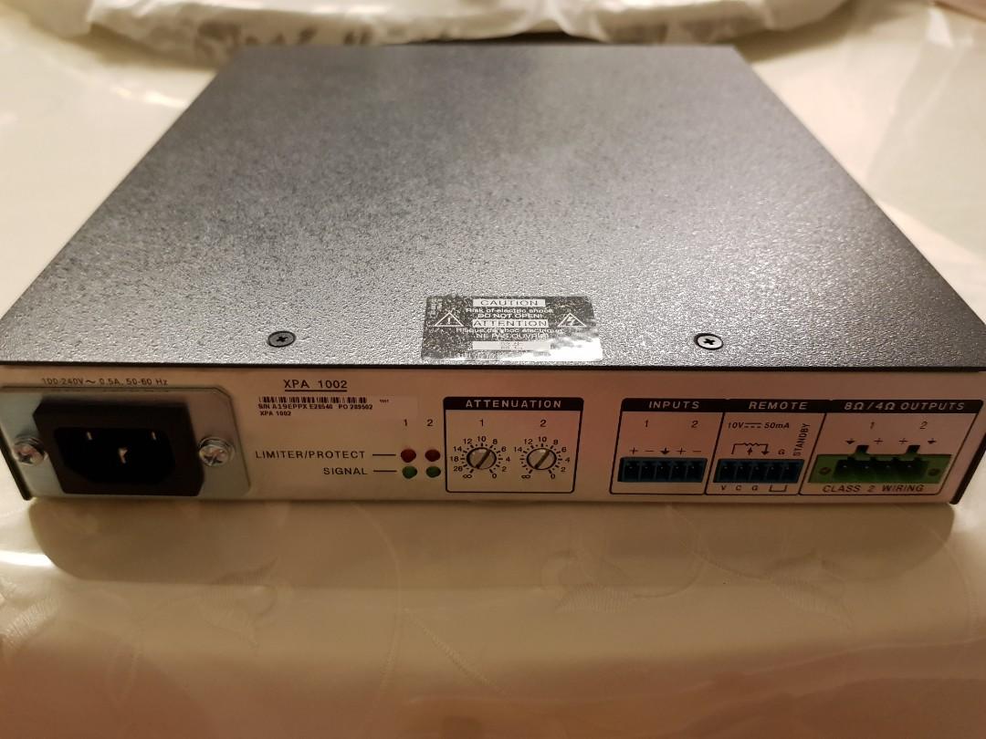 Extron amplifier XPA 1002, Audio, Other Audio Equipment on Carousell