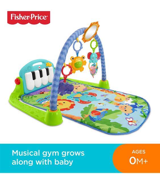 fisher price baby play mat with piano