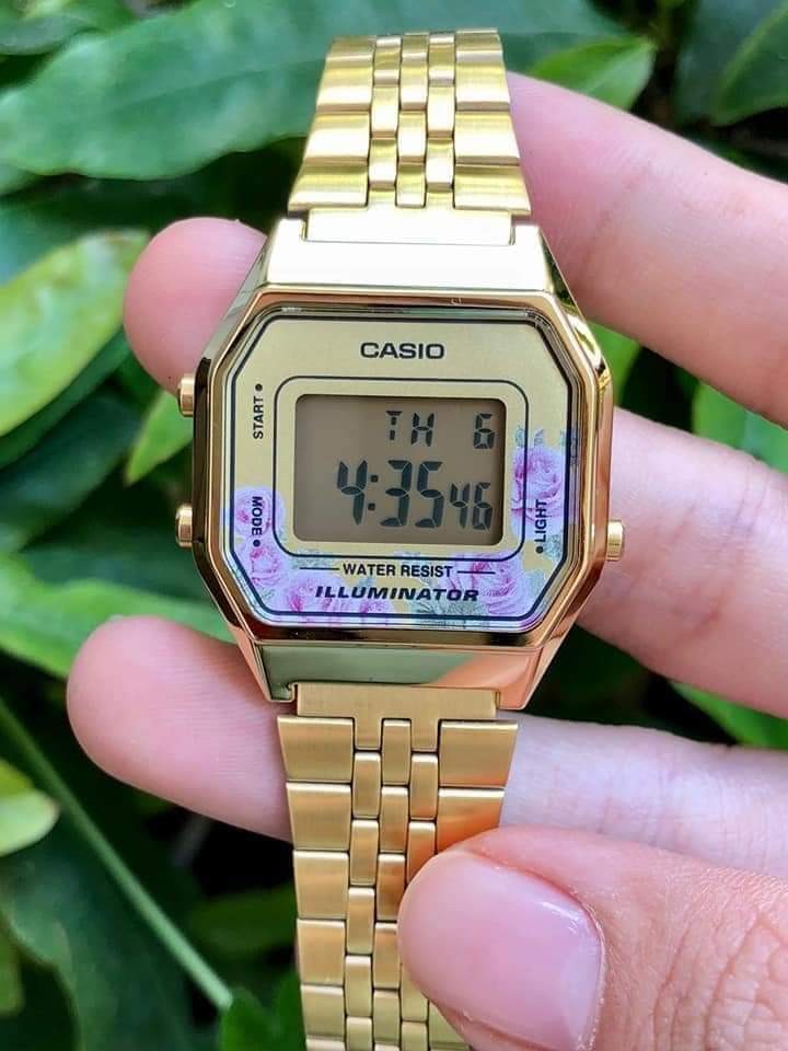 casio chronograph black