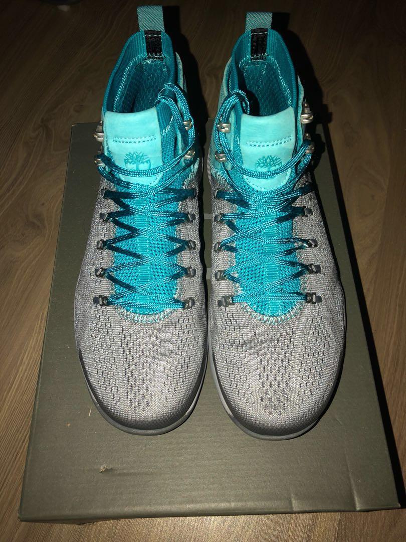 Flyroam Trail Mid Fabric Shoes Timberland Luxury Sneakers Footwear on Carousell