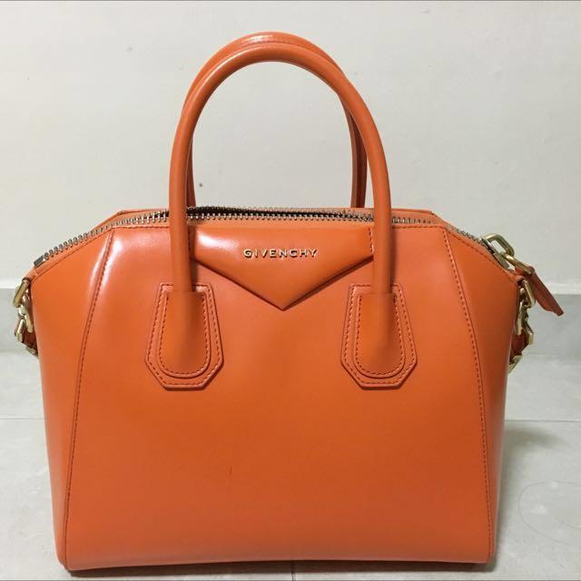 Givenchy antigona orange sales