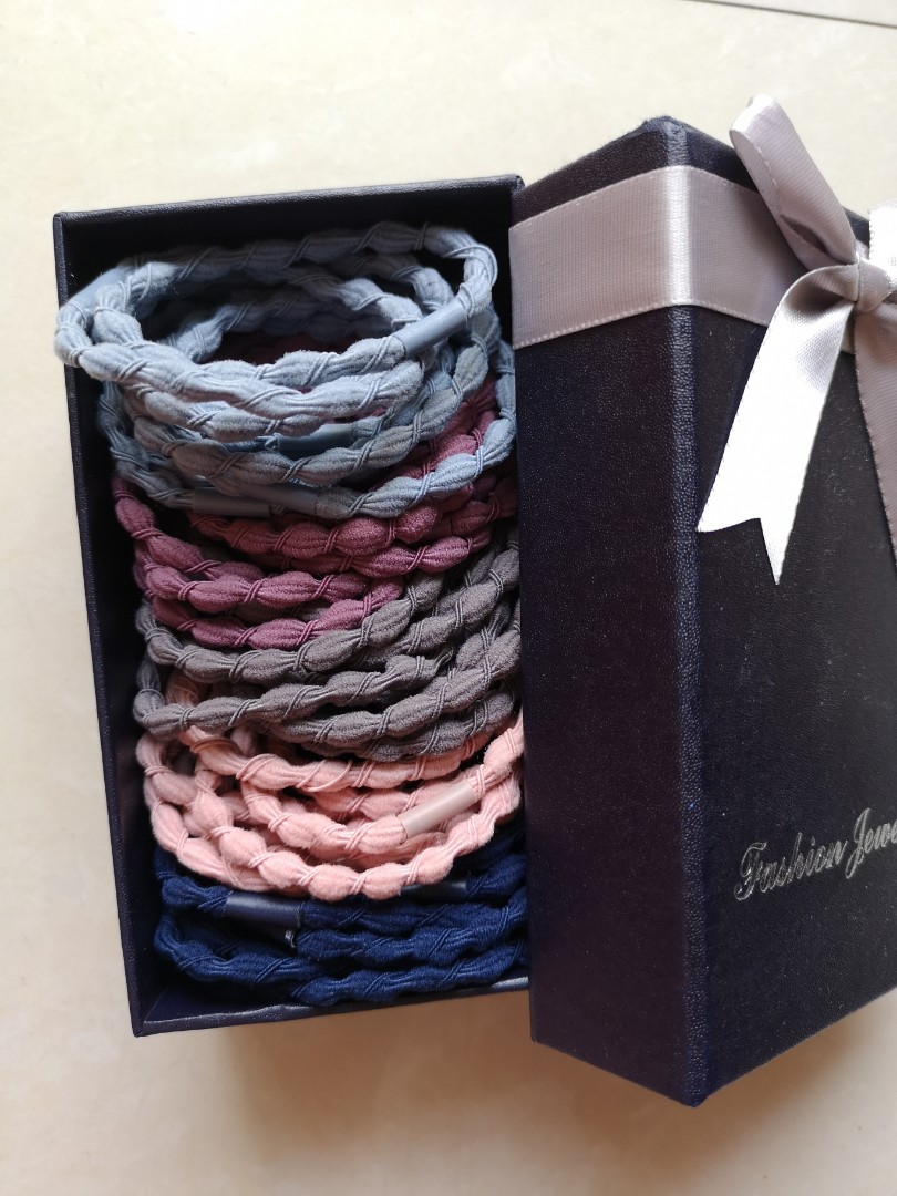 Gift Idea Hair Tie Hairband Set 50 Pcs Health Beauty Hair
