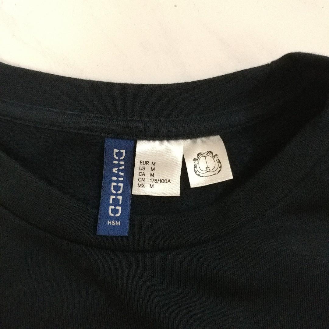 h&m garfield sweater