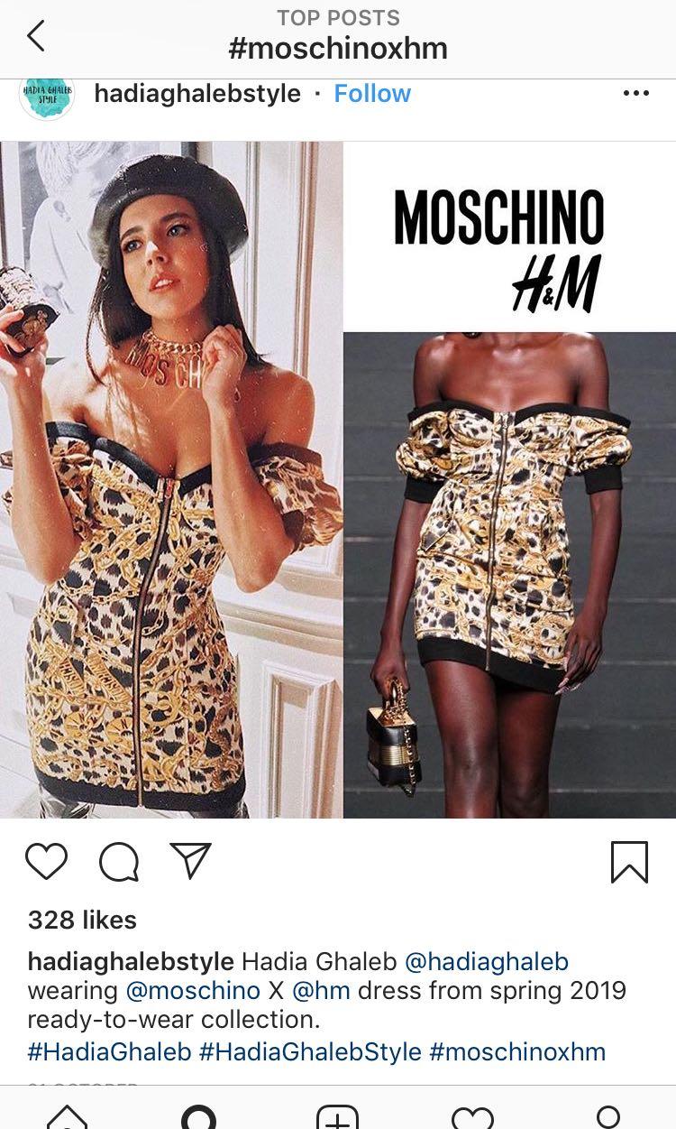 moschino dress womens