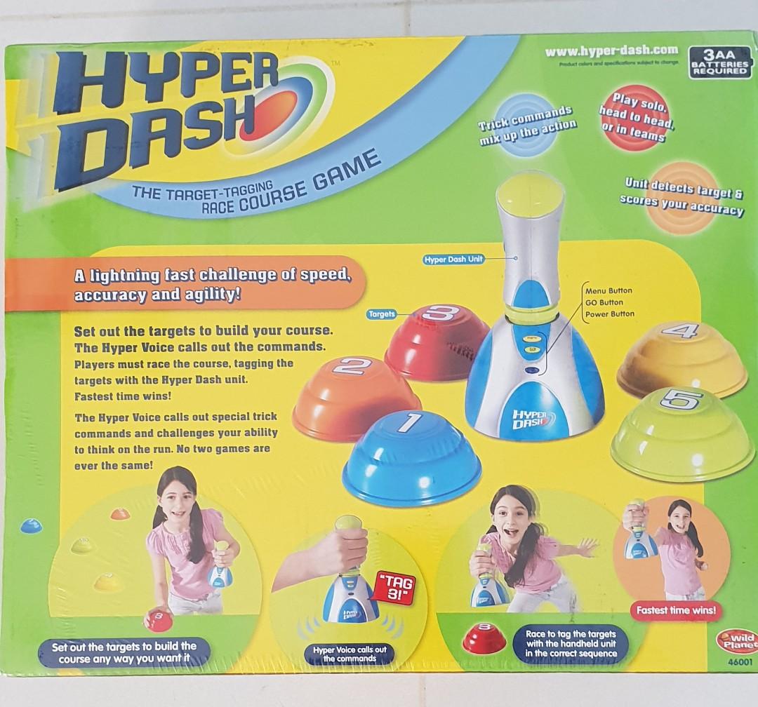 HYPER Dash Target Tagging Race Course Game Wild Planet 2006 100