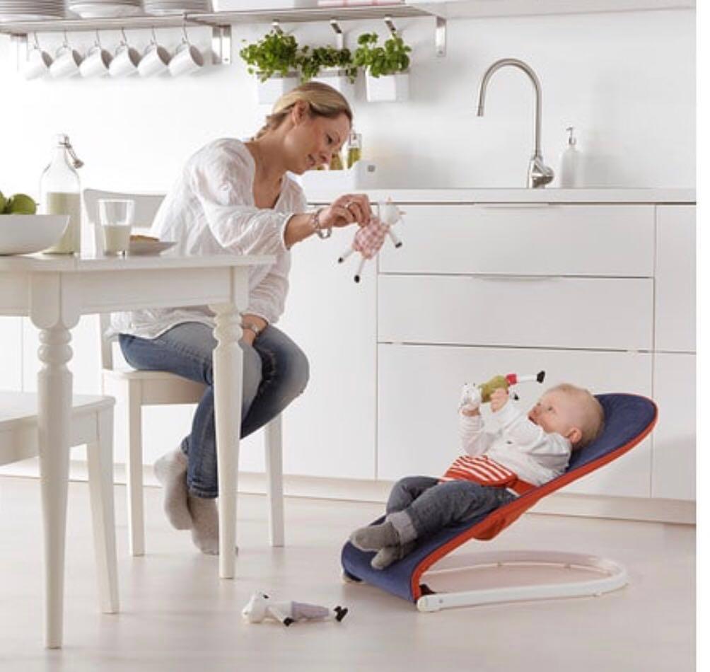 Ikea Baby Bouncer, Babies & Kids, Nursing & Feeding, Baby High Chairs