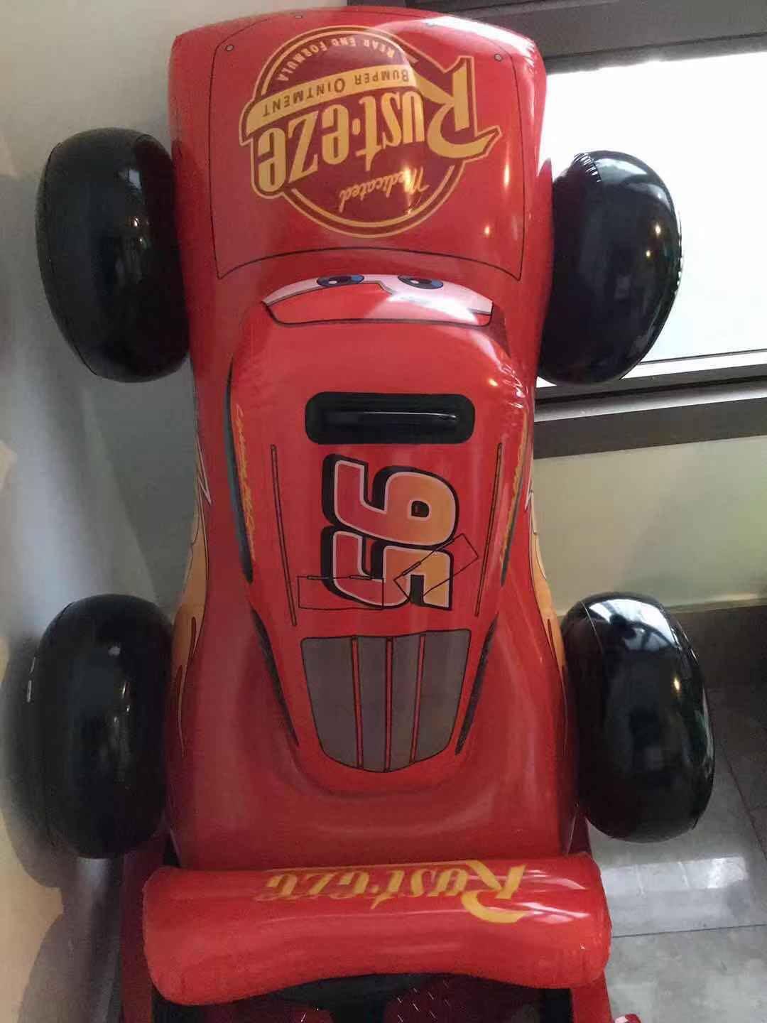 inflatable lightning mcqueen car
