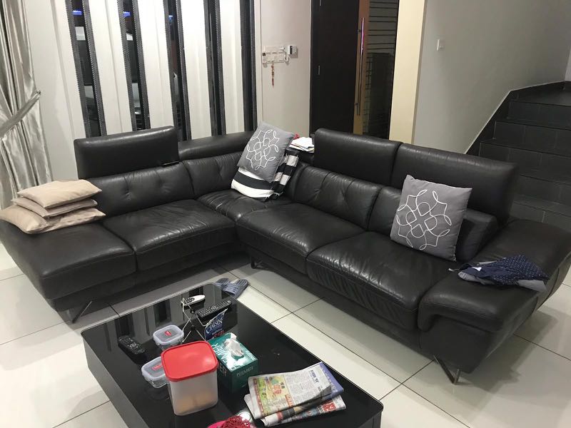 Rozel l clearance shape sofa