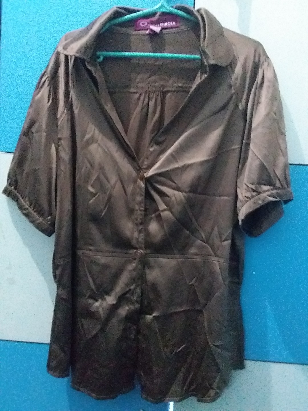 Circle Bubble Blouse