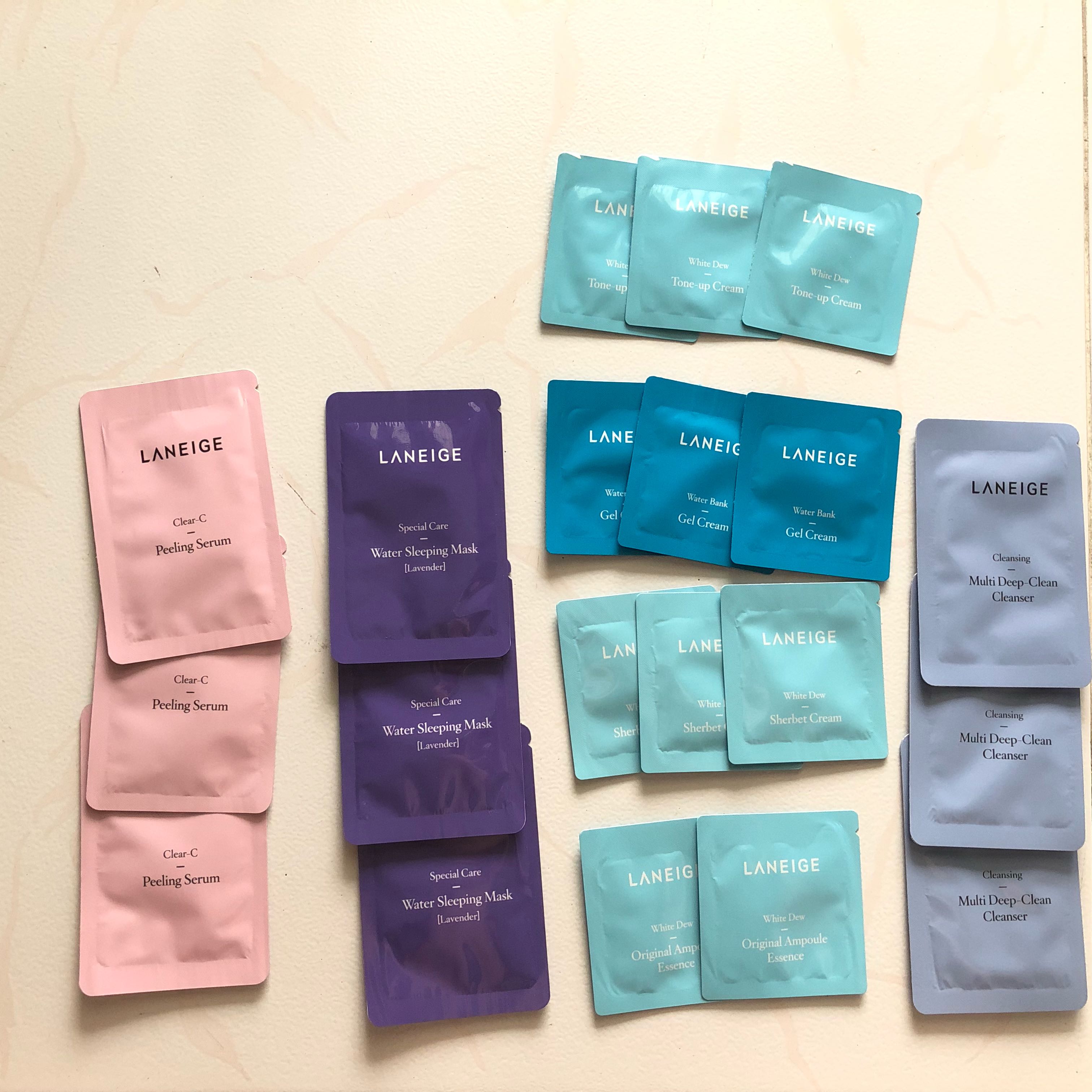 Laneige Sample Size, Beauty & Personal Care, Face, Face Care on Carousell