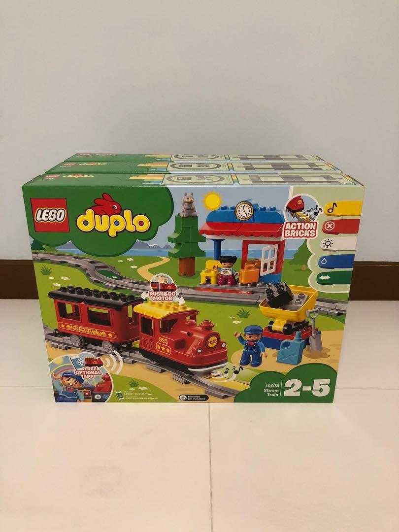 The 2018 LEGO Duplo Steam Train Set 10874! Review and Easy