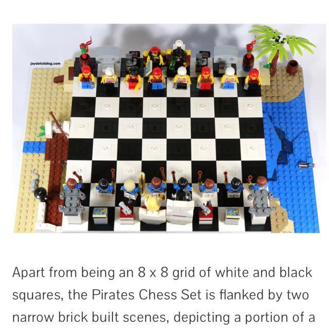 LEGO Pirates Chess Set 40158 Retired Collectible Set next30 Hobbies Toys Toys Games on Carousell