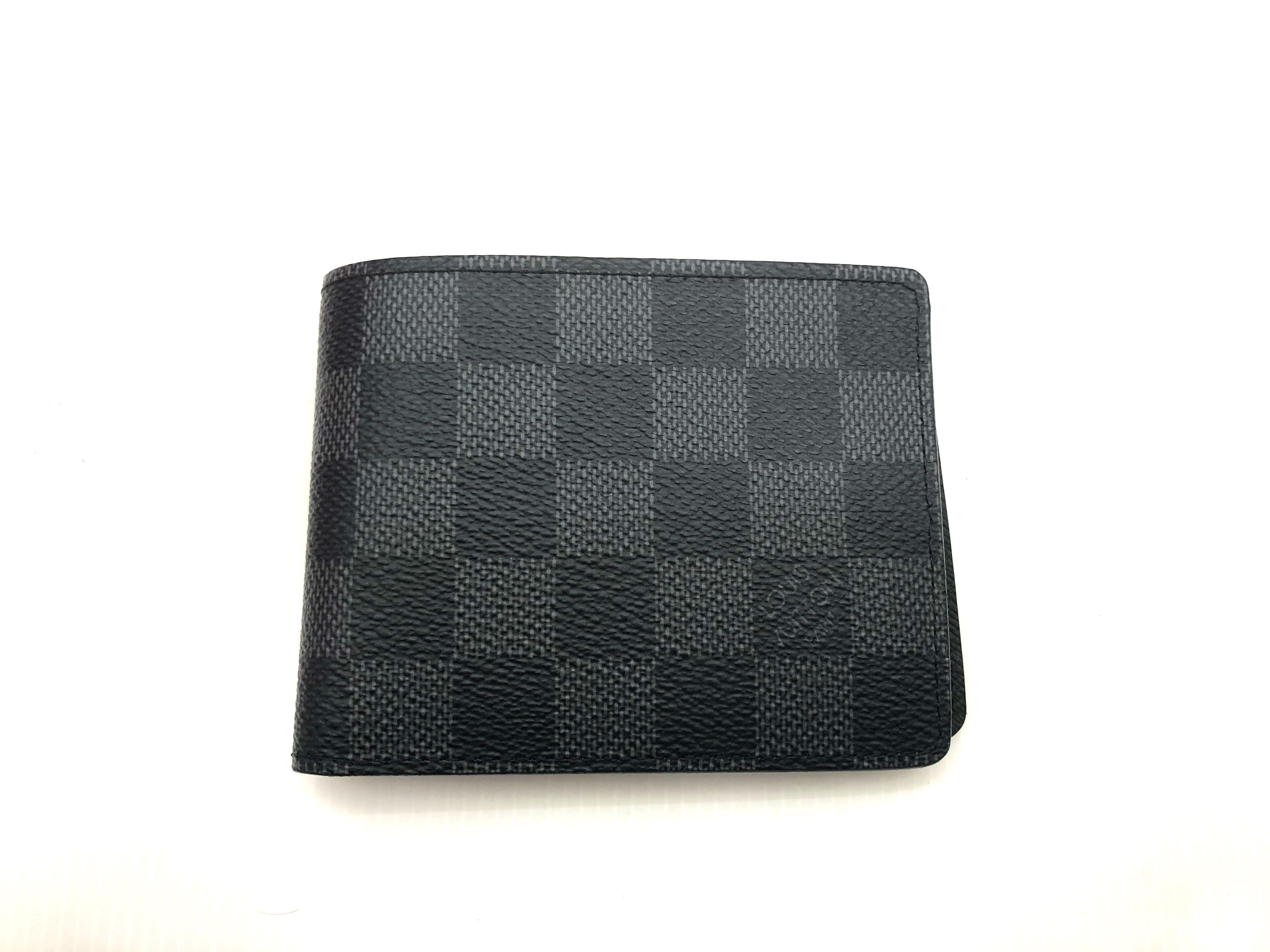 Louis Vuitton Men's Wallet N63261 Damier Graphite 187005427