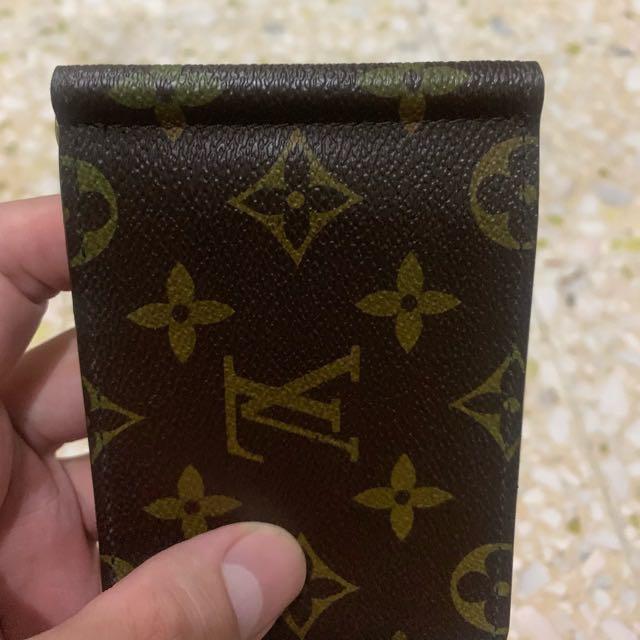 LV Louis Vuitton Monogram Money Clip Wallet, Luxury, Bags & Wallets on ...