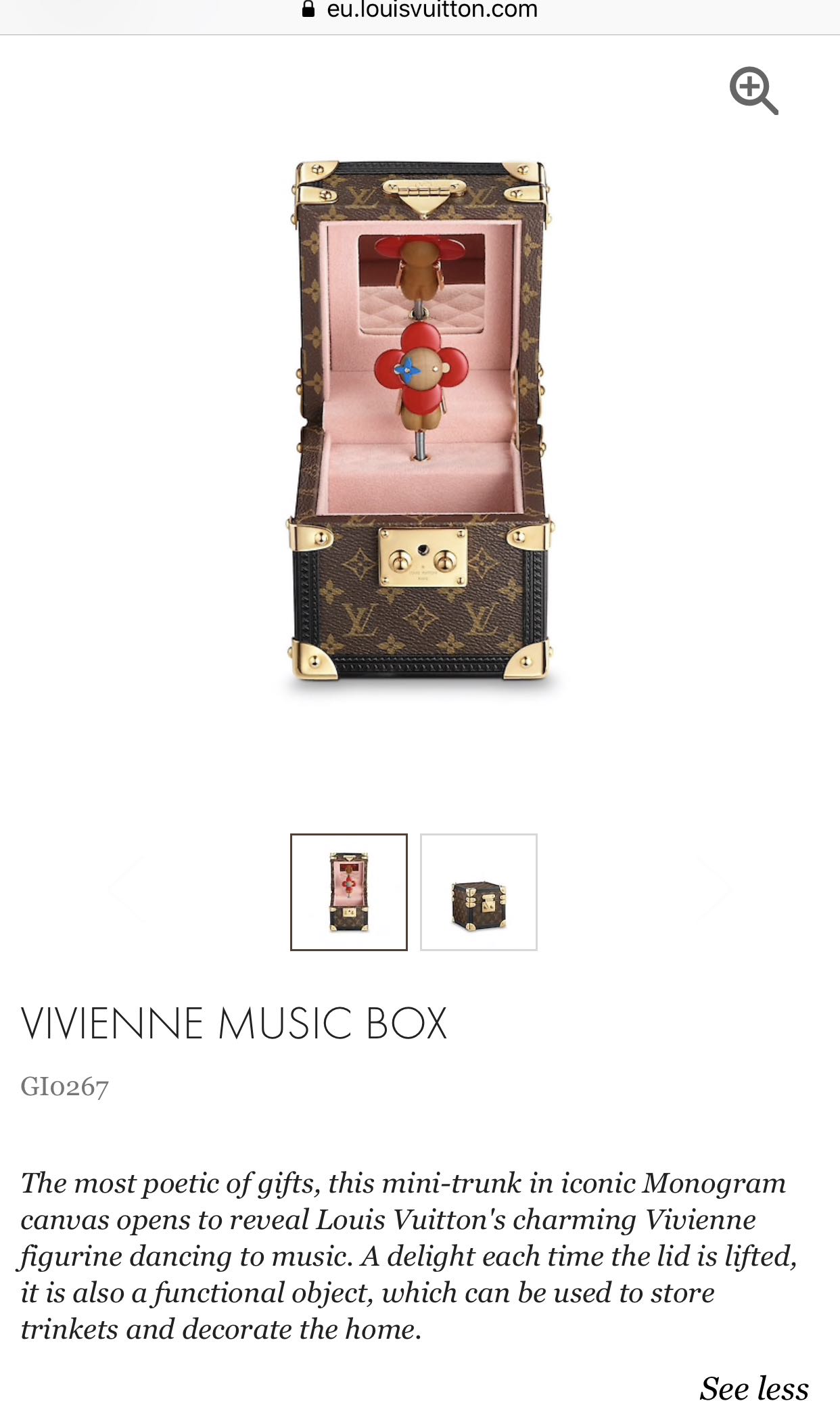 Lv Vivienne Music Box  Natural Resource Department