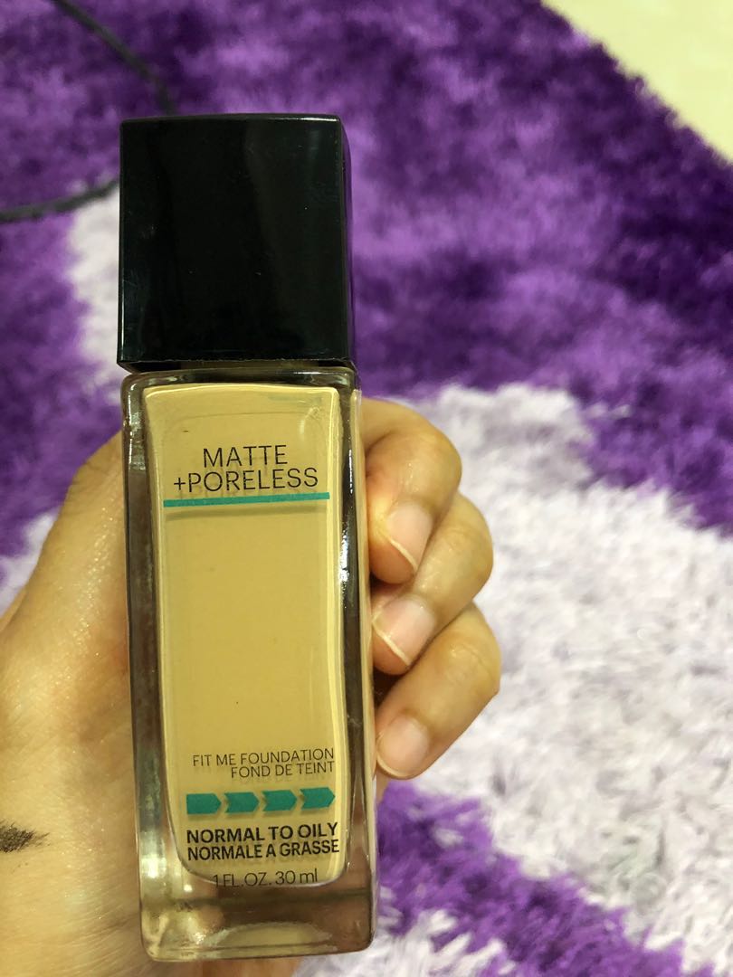 Maybelline Fit Me Foundation Produk Badan Dan Kecantikan Makeup Di
