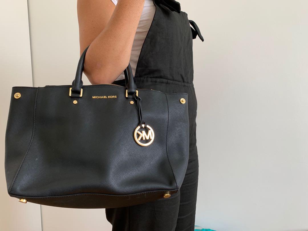 michael kors laptop handbag gold