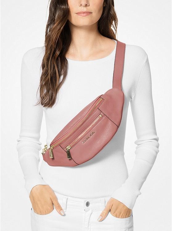 Michael Kors Medium Leather Belt Bag Luxury Bags Wallets on Carousell