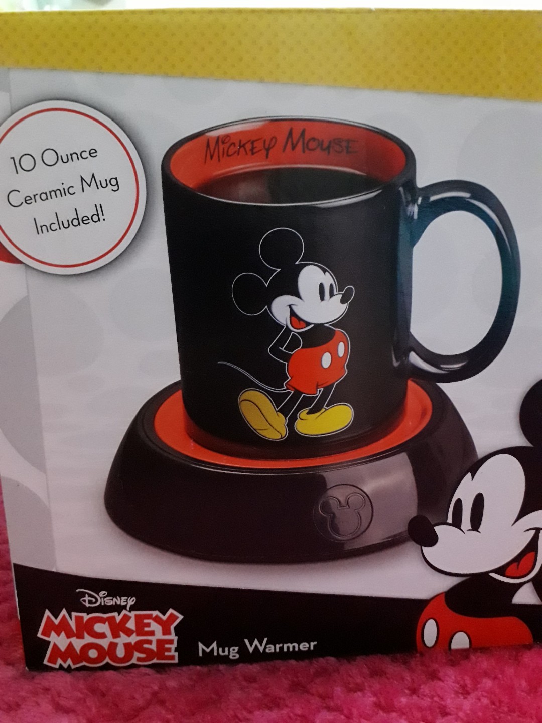 Mickey Mouse Mug Warmer, TV & Home Appliances, Kitchen Appliances, Other  Kitchen Appliances on Carousell