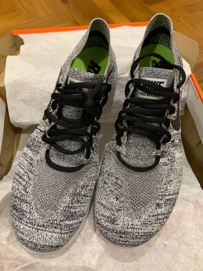 nike free rn flyknit 2017 oreo
