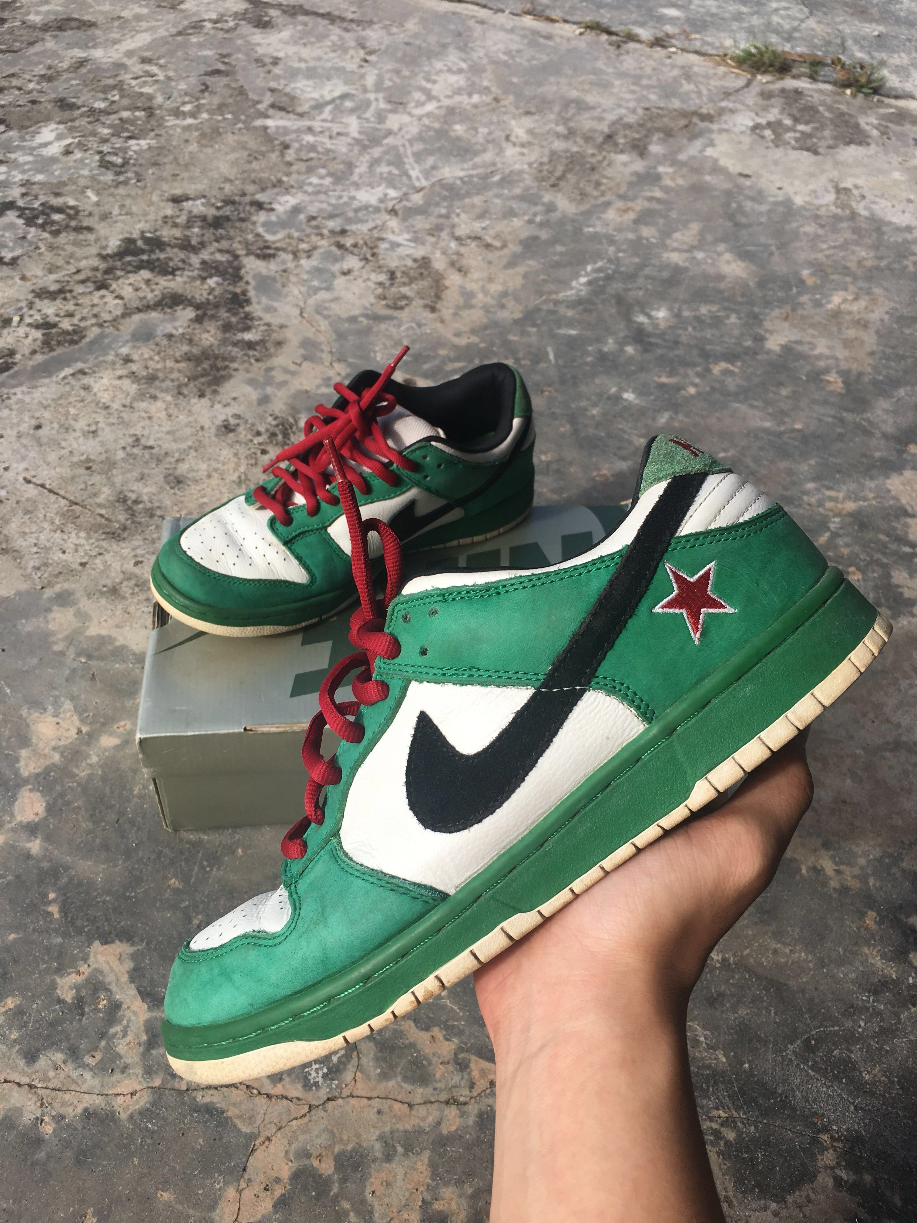 Nike heineken sb 2025 dunks 2003 sz 12