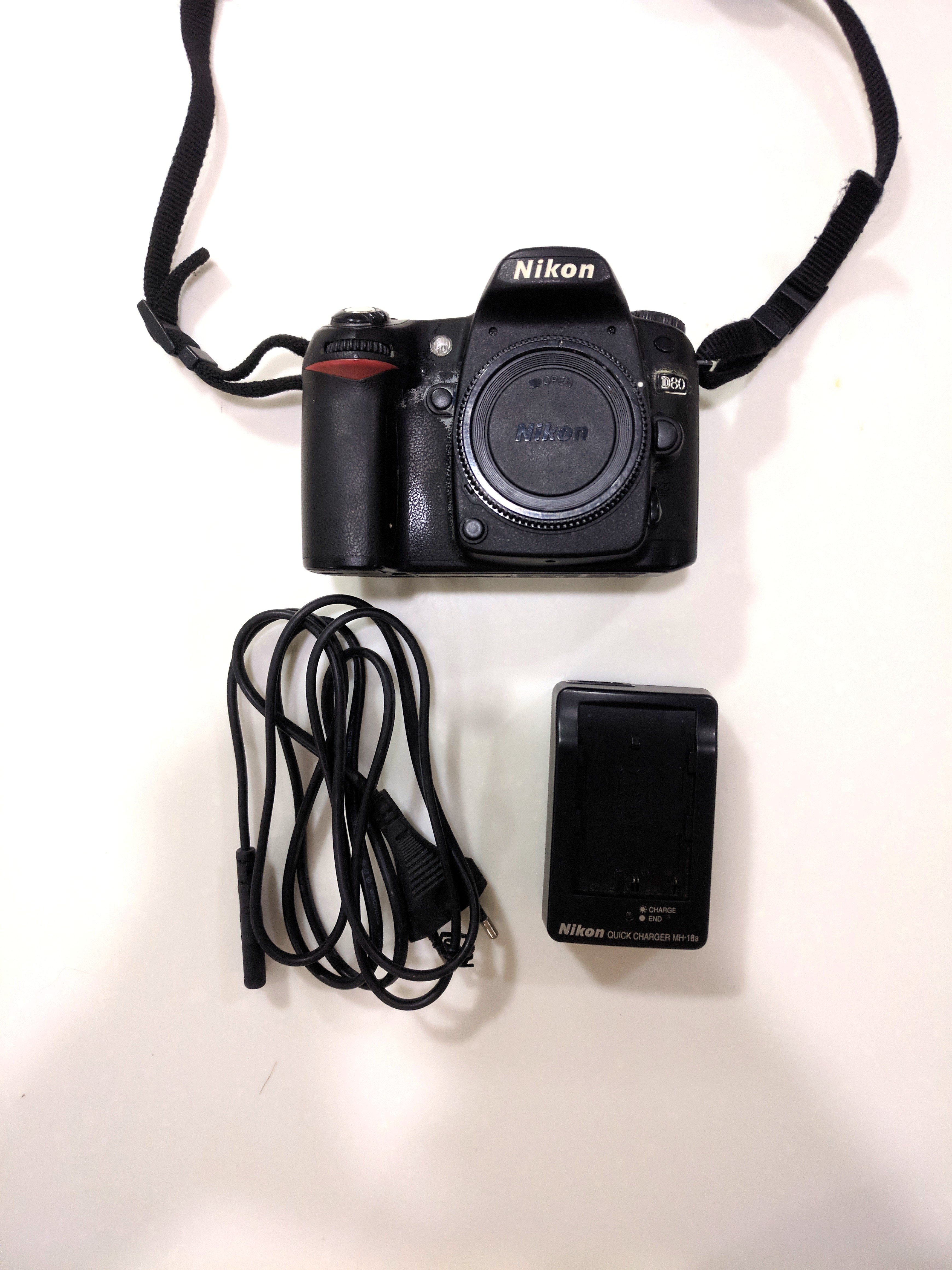 nikon d80 body err error charger photography cameras dslr on carousell
