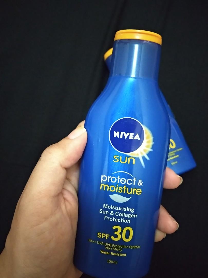 Nivea Sun Protect Moisture Spf 30 Kesehatan Kecantikan Kulit Sabun Tubuh Di Carousell