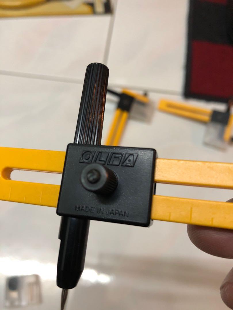 OLFA rotary circle cutter, Hobbies & Toys, Stationery & Craft, Handmade