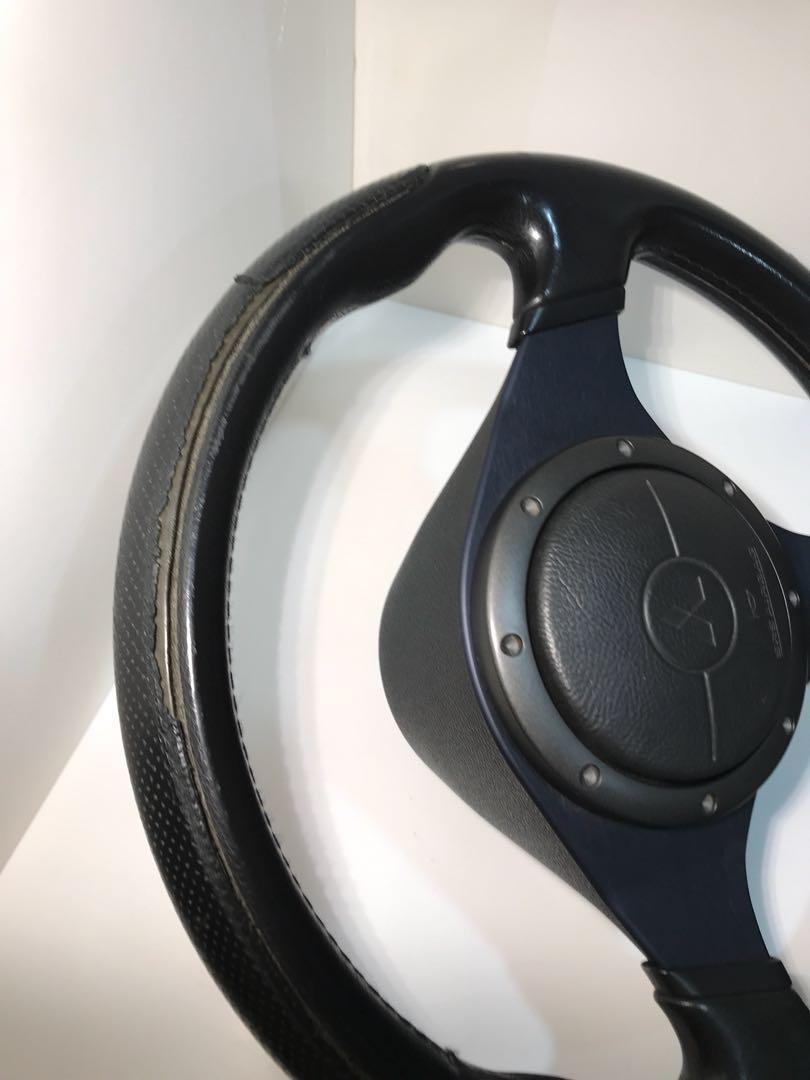 Original EVO 9 steering wheel with airbag, Car Accessories, Accessories