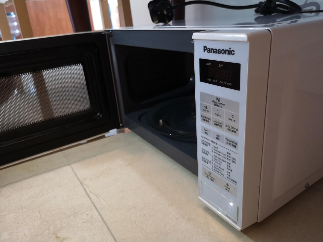 Panasonic microwave oven, NNST253W, TV & Home Appliances, Kitchen