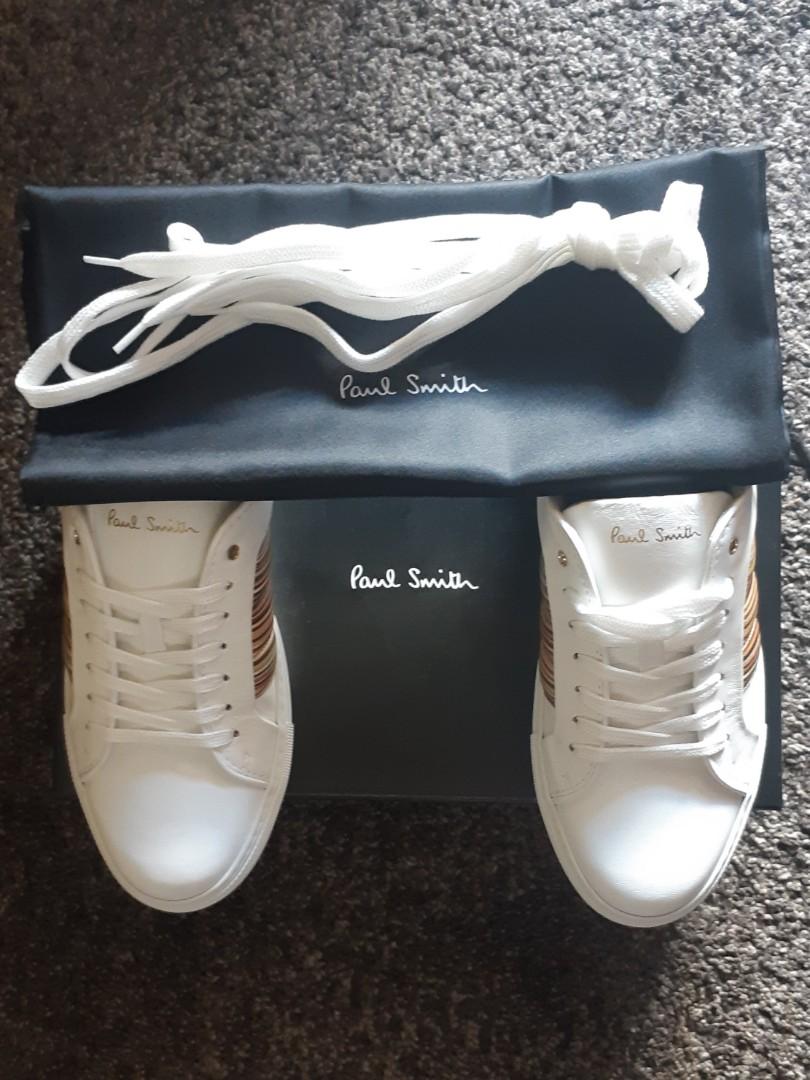 mens white paul smith trainers