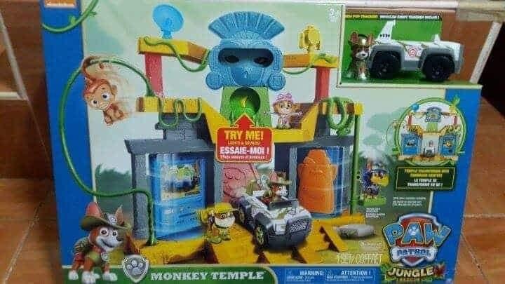 Paw patrol deals jungle temple