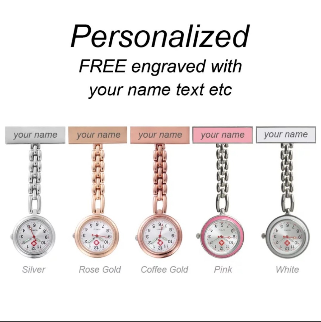 Personalized nurse sales watch