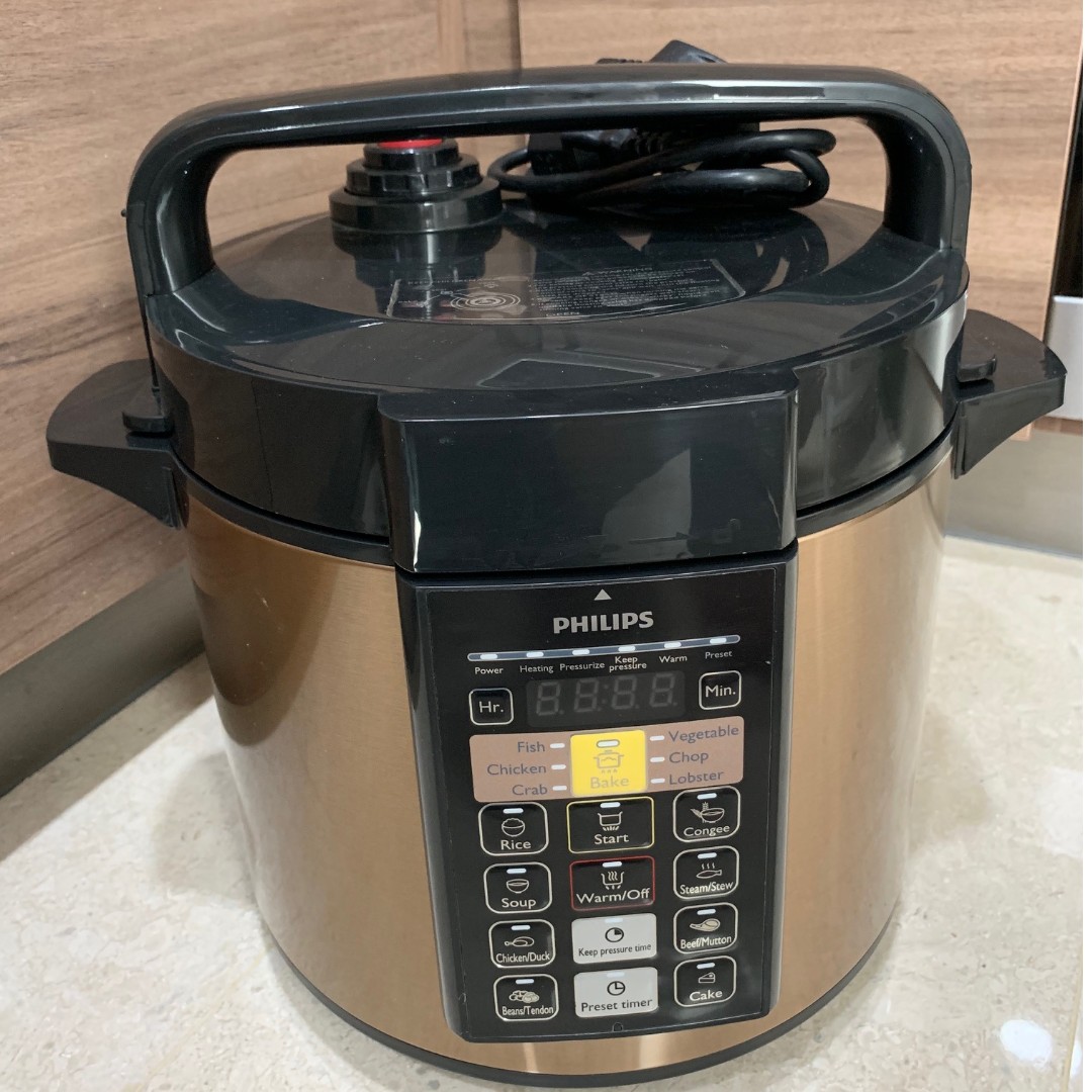 Philips HD2139/62 (Electric Pressure Cooker), TV & Home Appliances