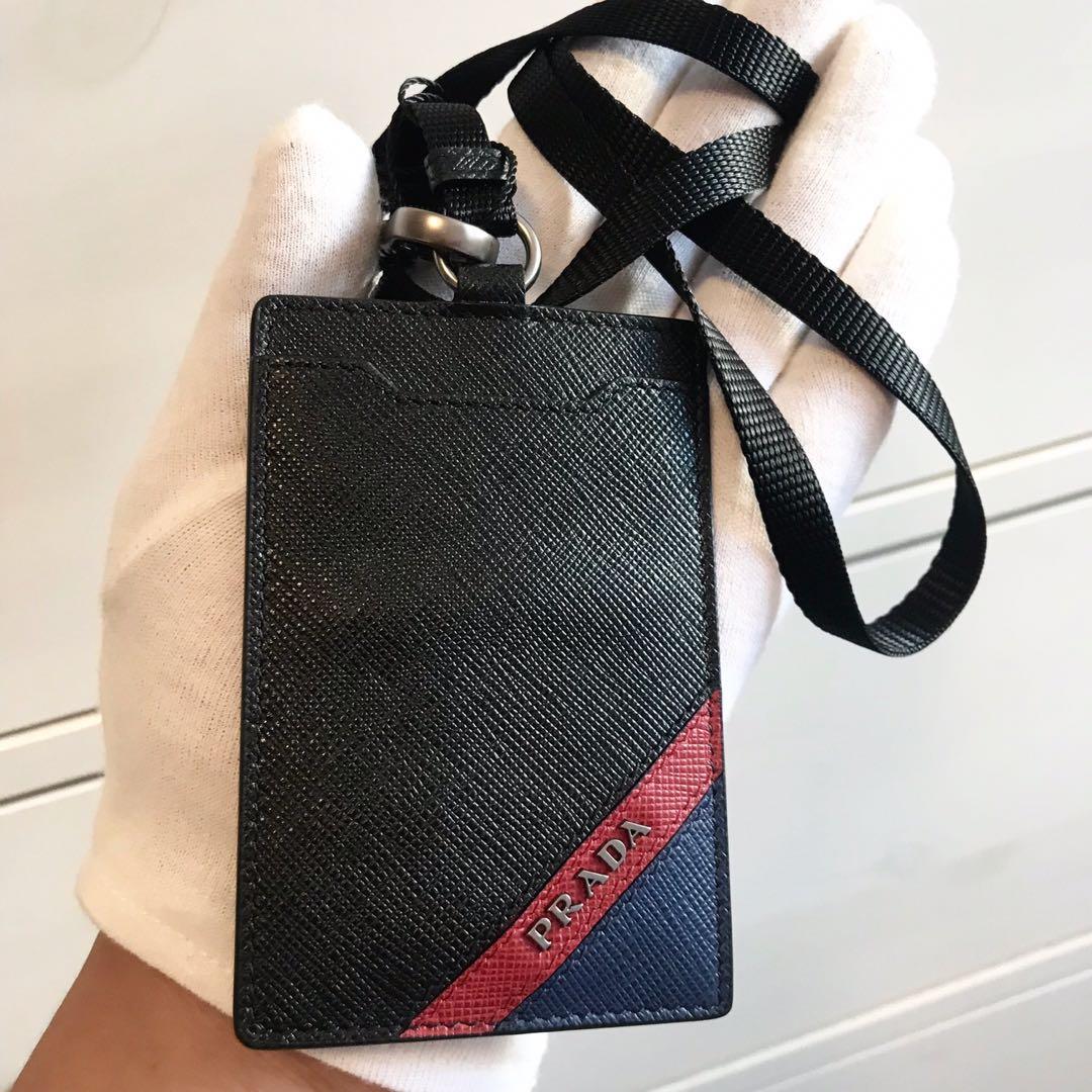 PRADA Saffiano Leather Lanyard 100 AUTHENTIC+BRAND NEW! 2MC016