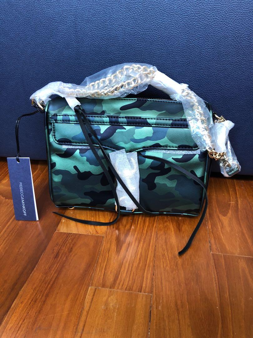 Rebecca Minkoff Mini Camo sling bag Women s Fashion Bags