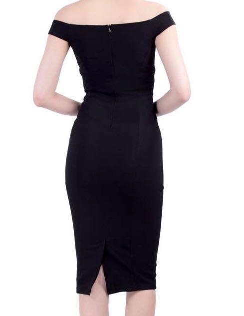 Reduced Double Woot Divano Off Shoulder Dress Women S Fashion Clothes Dresses Skirts On Carousell
