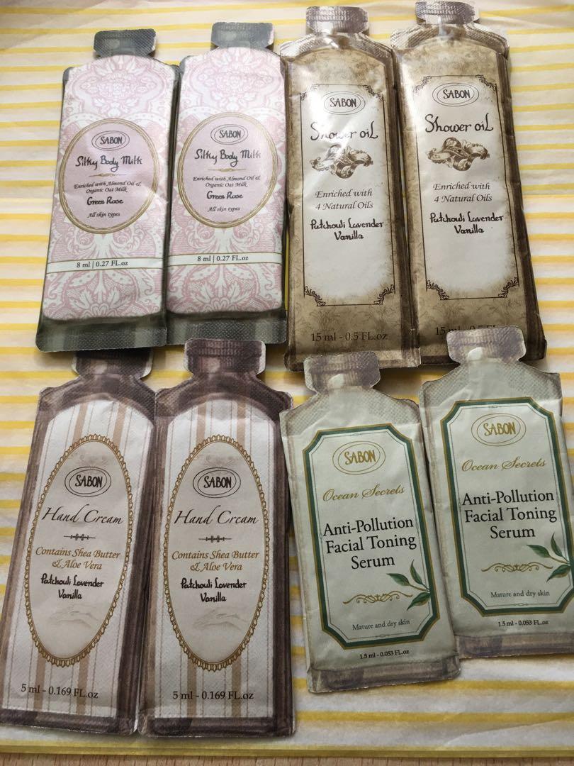 Sabon 試用包組8包入 超值優惠 美妝保養 身體清潔保養在旋轉拍賣