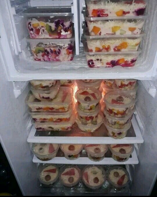 Salad Buah Unik Makanan Minuman Snek Di Carousell