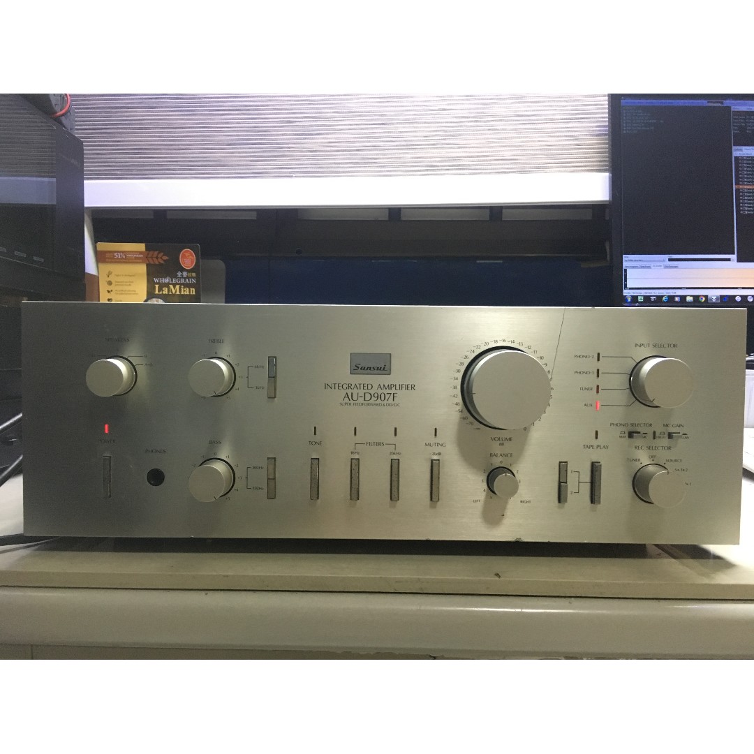 Sansui Au D907f Au D11 Integrated Amplifier Electronics Audio On Carousell