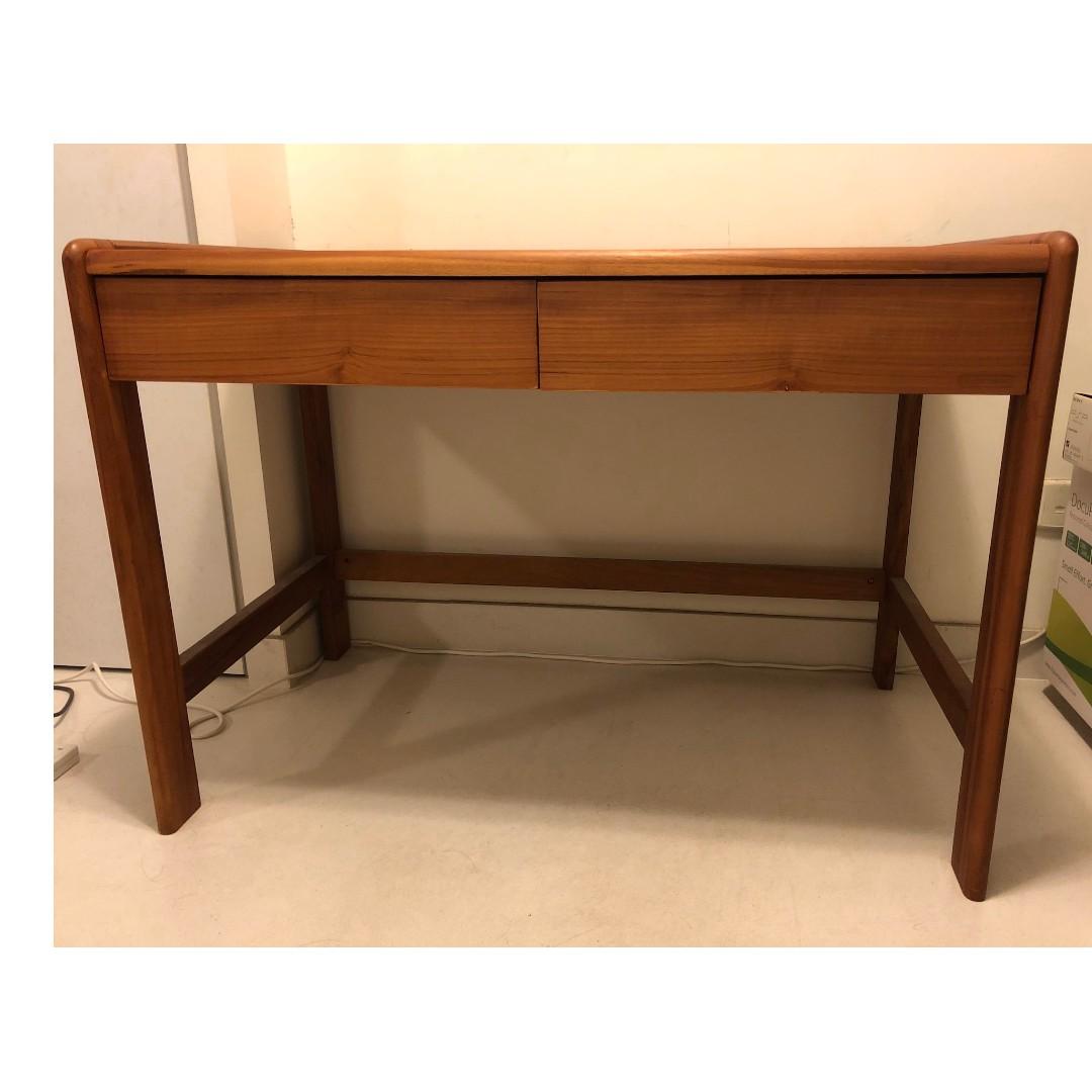 Scanteak Writing Table Study Desk Furniture Home Living