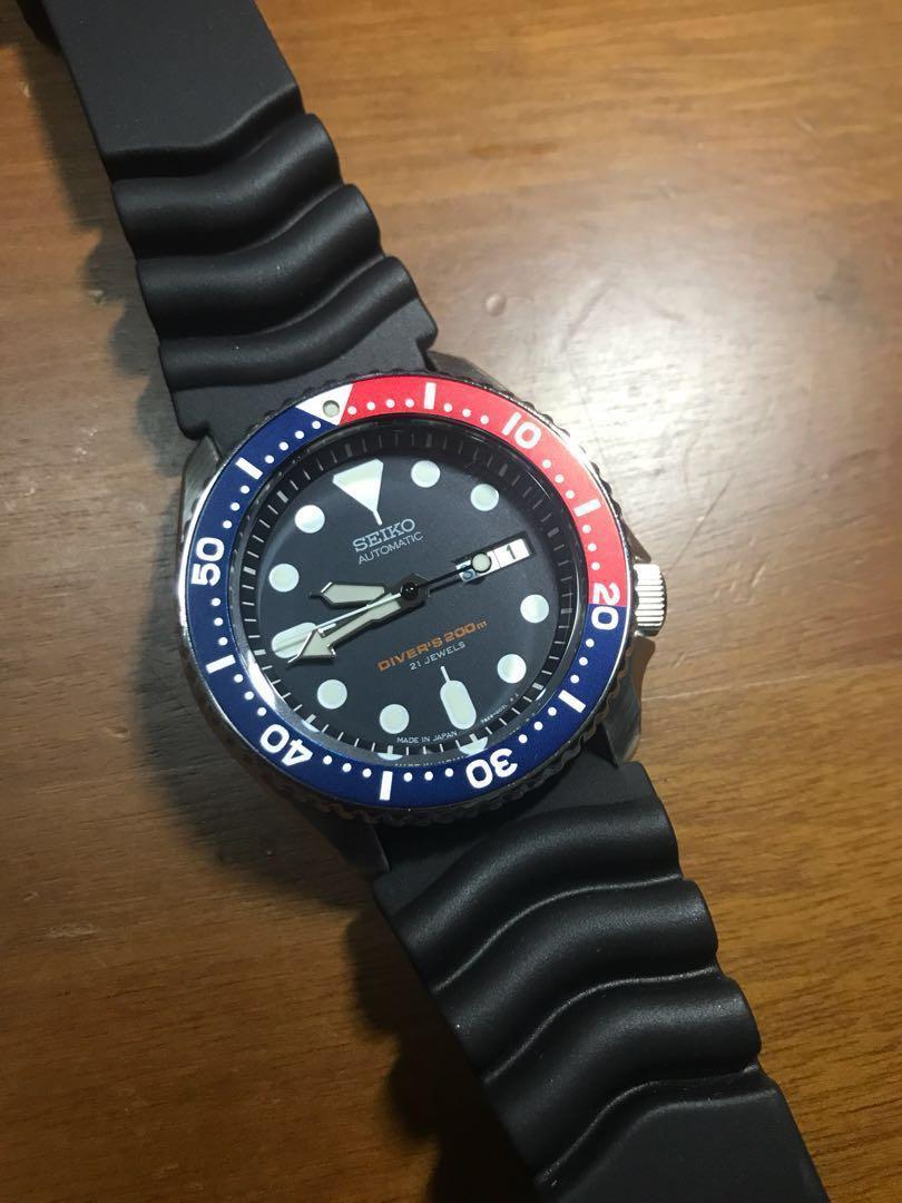 seiko pepsi diver watch