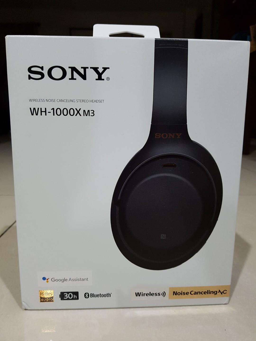 SONY wh 1000xm3 100 BRAND NEW But Seal Broken TV Home Appliances TV Entertainment TV Parts Accessories on Carousell