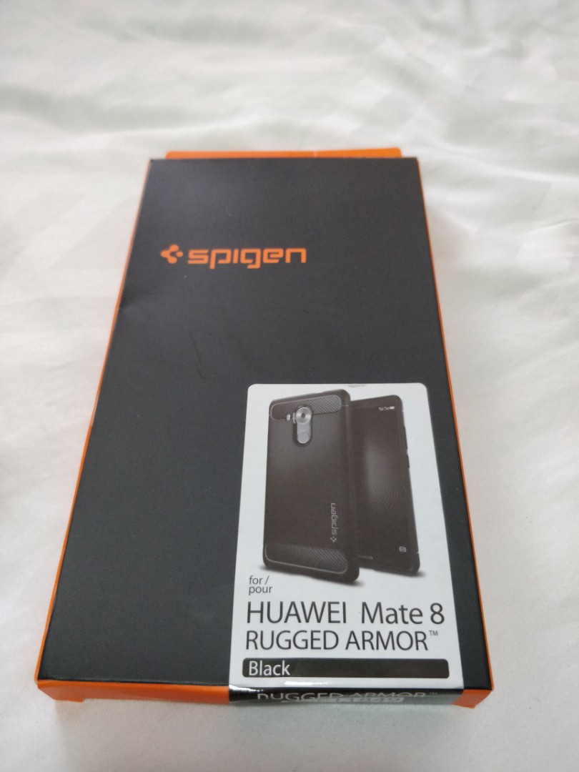 Spigen Huawei Mate 8 Rugged Armor, Mobile Phones & Gadgets, Mobile & Gadget Accessories, Cases Sleeves on Carousell