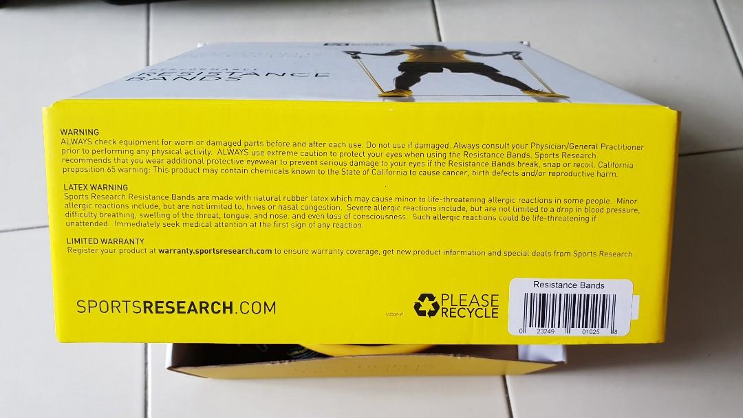 sports research resistance bands