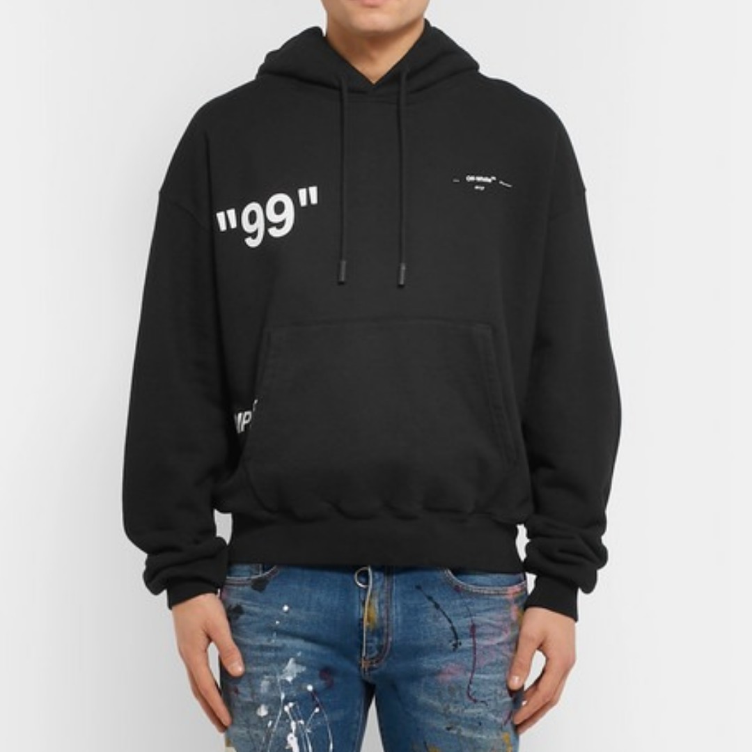off white ice man hoodie